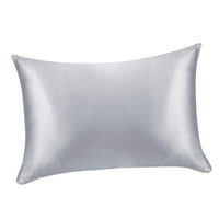 Sjedinjene Države Standard 20 26 Luksuzni satenski jastučni jastučni jastučni štitiči za kosu sive