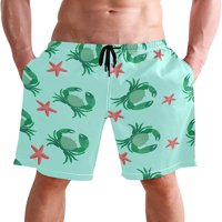 Muška novost Slatka kratke plaže Crab Brzi suhi kupaći kostimi za odmor Sport Sportski trčanje Swim