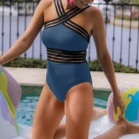 IOPQO kupaći kostim kupaći kostimi Prednji križ preko kupaćih kostima u šupljim kupaćim odijelima Monokinis