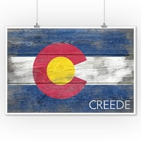 Creede, rustikalna državna zastava Kolorada