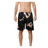 Edvintorg muški kratke hlače Ležerne prilike bez labave silk-inspirirane plaže kratke hlače muške kratke