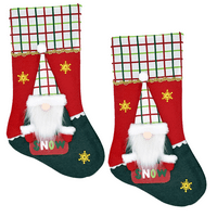 Božićne čarape, Božićni element za čarape za božićne zalihe za obiteljski odmor Xmas Party Dekoracije