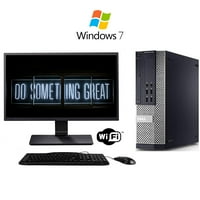 Dell Optiples Windows Pro Desktop Computer CORE i 3.1GHz procesor 8GB RAM 500GB HD WiFi sa monitorom