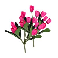 Umjetno cvijeće Tulips Real Touch Hand Flower za doručke za zabavu za vjenčanje Dijelovi za zabavu Rose