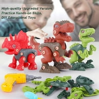 Poletite na igračke dinosaura za djecu, zalijevajte igračke s električnim bušilicama, najbolji poklon