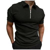 Muške košulje kratkih rukava Golf majica Solid Boja Ženske vrhove crno kupaće kostimi