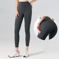 Haljine hlače za žene Yoga žensko dizanje vježbi fitness trčanje visokih struka joga hlače masline joge