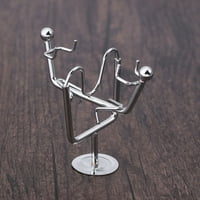Rosarivae Metal Creative Maličarska figurica Balance Ballance Swinging Pendulum Craft Metal zanat za