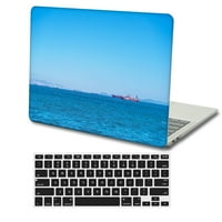 Kaishek Hard Shell Case kompatibilan MacBook Pro 15 bez dodira + crni poklopac tastature - A1398, qlxl0124