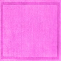 Ahgly Company Zatvoreni pravokutnik Čvrsti ružičasti modernim prostirkama područja, 2 '5'