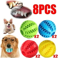 Danlai-kućni ljubimci kuglice za kuglicu, igračka za čišćenje zuba, interaktivna igračka za pse za srednje