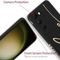 Za Samsung Galaxy S Plus futrola, Slatka ploča Ljubavna slova Grafika sa fotoaparatom za zaštitu objektiva