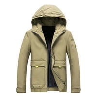 Muške jakne - otporna na vjetru, jakna od jesenskog i zimskog kaputa, džepovi dugih rukava kaput bluza