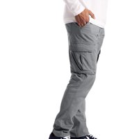 Muške hlače za casual Daliy teretne hlače Ruched duge hlače pogodne za rad kupovine 3xl siva