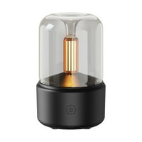 Moocorvic Creative Svjetlo za svijeće Aroma difuzor USB radne površine Atmosfera svijeća za svijeće