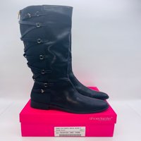 ShoeDazzle ženske emilee koljena visoke čizme - crna, SAD 9m