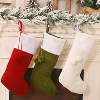 Božićne čarape SOCK bomboni poklon torba Kontejner Drvo viseći privjesak ukras