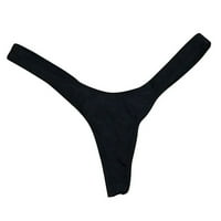 Kupaći kostim za žene, žene brazilski bikini donji tangani kupaći kostim kupaći kostim crni l