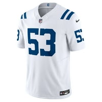 Muški Nike Shaquille Leonard White Indianapolis Colts Vapor F.U.S.e. Ograničeni dres