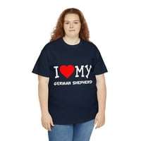 Ljubav moj njemački pastir pasmina pasmine unise grafička majica