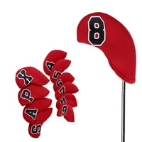 Golf Iron navlake postavljeni golf klubovi Slučaj Zaštitna željeza PUTTER Broj oznaka zamotavanje golf