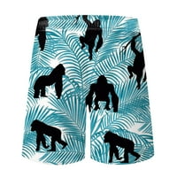 Advicinske kratke hlače za muškarce plivanja kratke hlače Muška ljetna tiskana plaža Kratki labavi povremeni