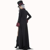Ženska odjeća za jesen Boho cvjetna casual plaža Trackies Halloween Gothic Uloga Top košulja Crna l