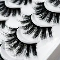 Yasu parovi 6D Fau Mink kose prirodne lažne trepavice produženo u zalihama šminke