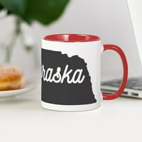 Cafepress - Nebraska - OZ keramička krigla - Novelty Caffea čaj čaja