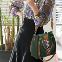 Ženski ruksak za ispis retro pune boje uzorak ručne torbe za ručnu torbu na ramenu
