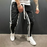 Muški casual joggers srednje strukske hlače duge hlače sportske pantalone za sport