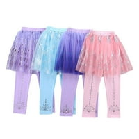 Girls Bezbedične gamaše pantalone sa čipkom ruffletu tutu suknja za djevojčice 3 godine