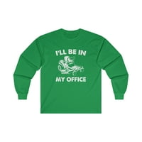 Bit ću u mojoj kancelariji košnju košulje s dugim rukavima - kosilica za travu - ID: 544l