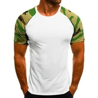 Odeerbi Ljetne grafičke majice za muškarce Modni casual camo tiskani vrhunska bluza s kratkim rukavima