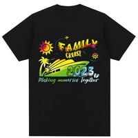Obiteljski krstarenje Porodični odmor Zajedno sjećanja u majici
