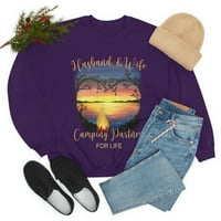 ObiteljskoPop LLC Funny Camping Par za kampovanje, kamp partner majica, majica kampere, kampiranje