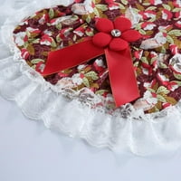Paskknot cvjetni haljina štenadska haljina za princezu Prozračna XS-XL za male srednje mačke za mačke