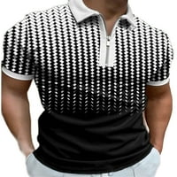 Capreze Muškarci Ljetni rever Tort T majice Classic Fit zip up majica Golf polo majica Basic Tee