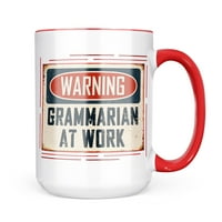 Neonblond upozorenje gramatika na poslu Vintage Fun Job Sigl Poklon za ljubitelje čaja za kavu