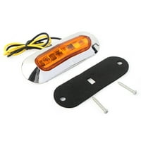 LED bočna oznaka zazora za svjetlo za prikolice za auto prikolica 12V 24V žuta svjetla