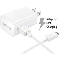 Adaptivni brz punjač kompatibilan sa LG [zidnim punjačem + noge USB kabl] Bijela - Novo