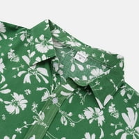 PEDORT MENS POLO košulje kratki rukav pamuk muške polo majice kratki rukav klasični fit golf majice sa šivenom oblogom dizajna zelena, 2xl