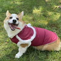 Vjetrootporna jakna za kućne ljubimce Udobna modna zimska topla odjeća za pse, dodajući stil njihovoj