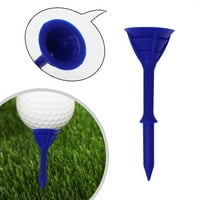 Plastični neraskidivi golf tees: izdržljiva stabilna živopisna boja, troslojni veliki čaše golf igle, golf pribor