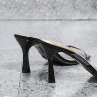 Aoujea Ljetne sandale Žene sandale za žene Drćene ljetne žene Otvorene nožne pete Papuče sa sandale