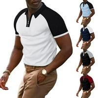 Muškarci Zip Up Up up Slim Slim Fit Business V izrez Vruća ležerna bluza
