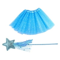 Set Fairy Tutu haljina suknja Fairy Wind Girls Ballet Suktin Dječji rođendanski kostim