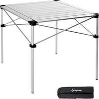 Roll up aluminijski preklopni stol Kompaktni kamp sklopivi kamp za putovanja, piknik, zabavu, roštilj, vanjsko i zatvoreno, 2- osobu