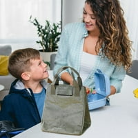 Ycolew torba za ručak žene - izolirana torba za ručak - za višekratnu upotrebu i jednostavan za nošenje