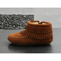 Woobling Girls Boots Boots Boot Neklizajući dresinski čizme Djevojka cipele Lagani patentni zatvarač